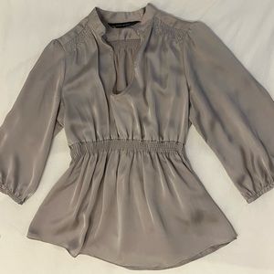 ZARA Champagne Colour Blouse